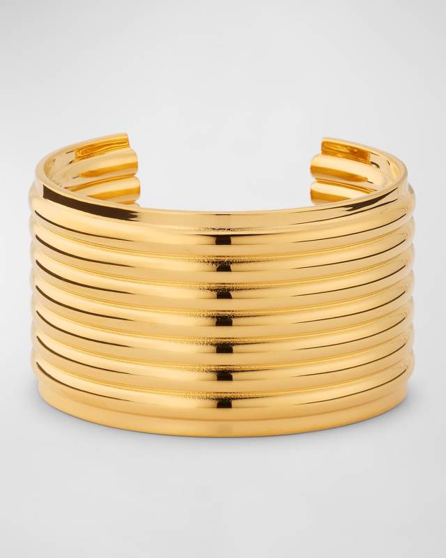 Oversized Deco Cuff Bracelet